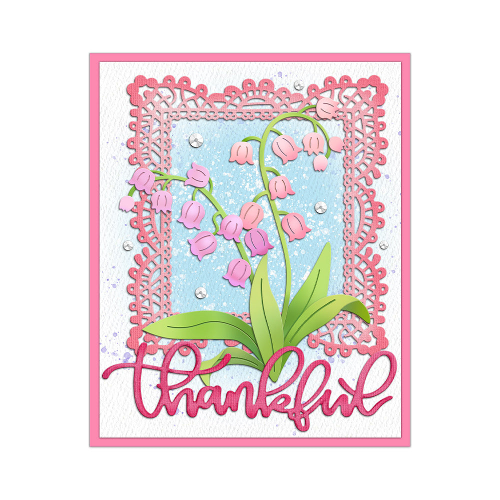 "Thankful" Words Metal Cutting Dies