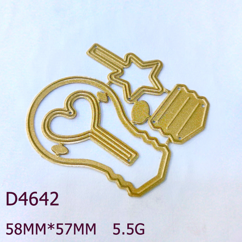 Cute Light Bulb Metal Cutting Dies