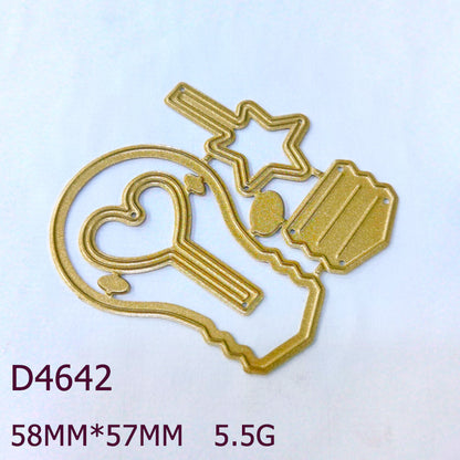 Cute Light Bulb Metal Cutting Dies