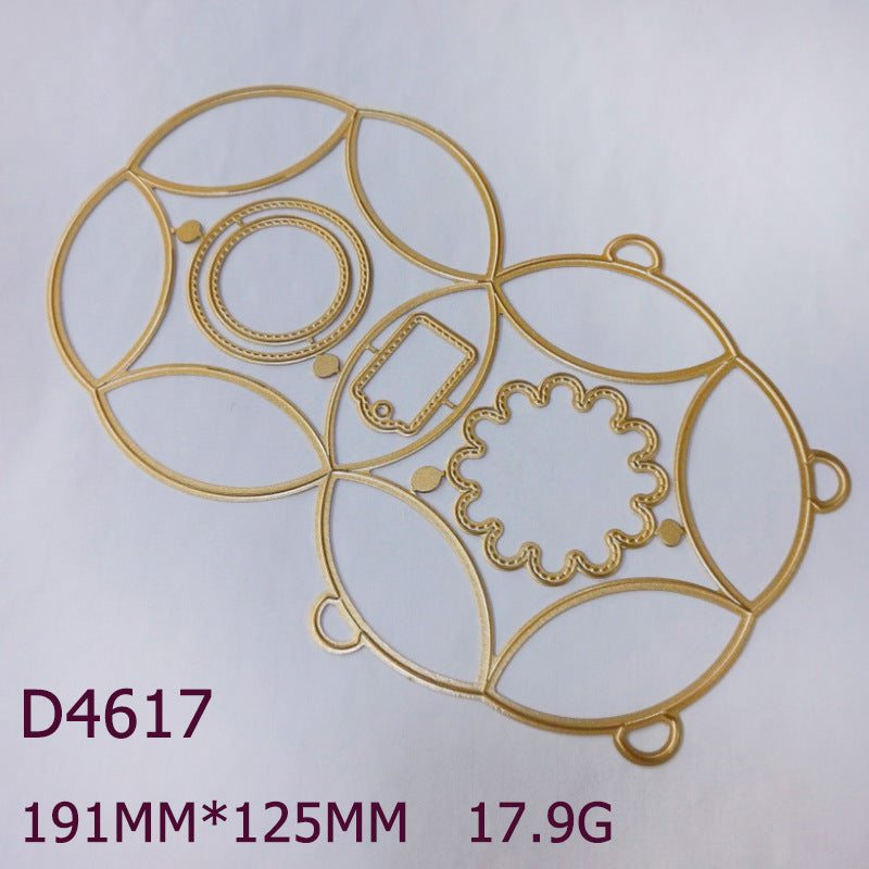 Star-shaped Decorative Box Cutting Dies