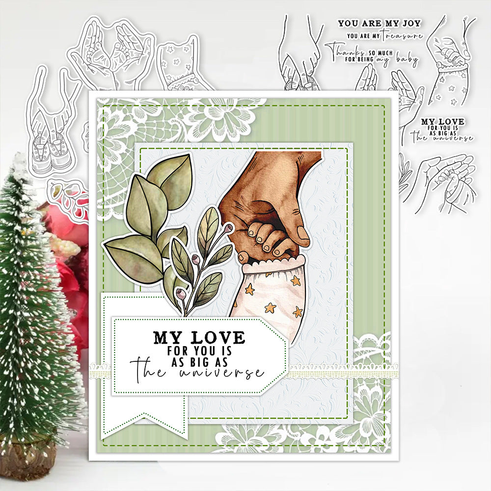 Family and Baby Clear Stamps