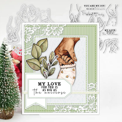 Family and Baby Clear Stamps