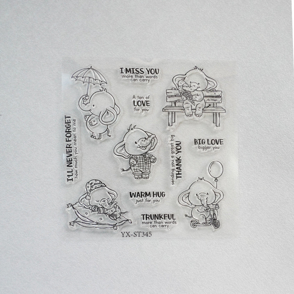 Birthday Animals Dies & Stamps Set