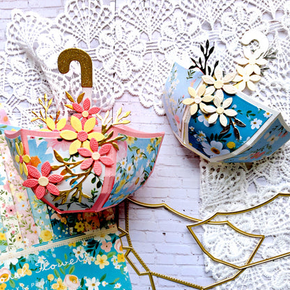 3D Flower Umbrella Metal Cutting Dies