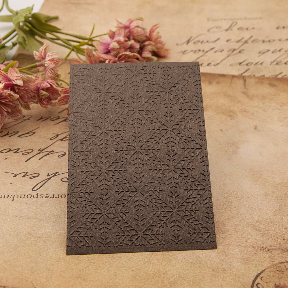 Geometric Background Pattern Plastic Embossing Folder