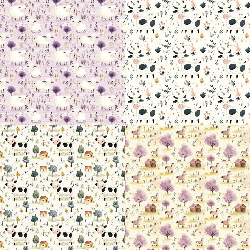 24PCS 6" Haven Scrapbook Paper & Cardstock