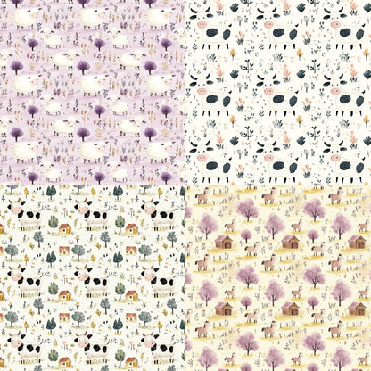 24PCS 6" Haven Scrapbook Paper & Cardstock