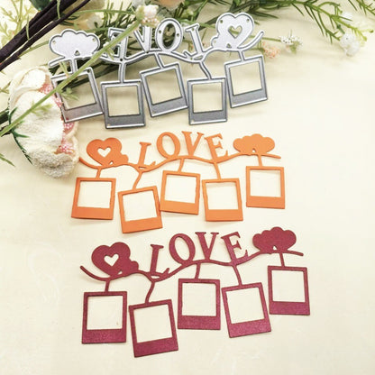 LOVE Photo Frame Metal Cutting Dies