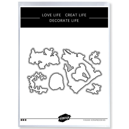 Halloween Theme Dies & Stamps Set