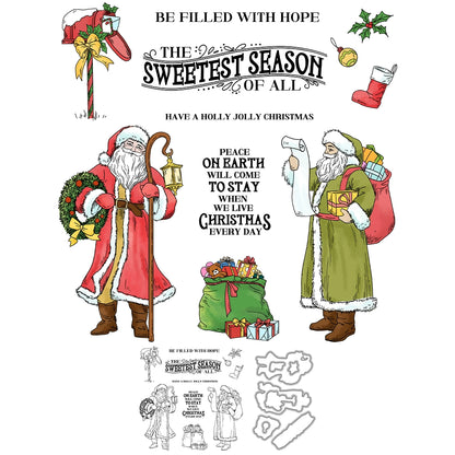 Santa Claus Dies & Stamps Set