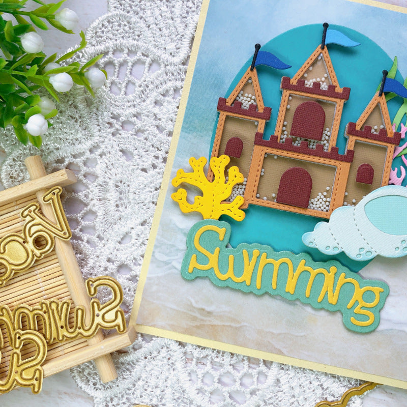 Summer Phrases Metal Cutting Dies