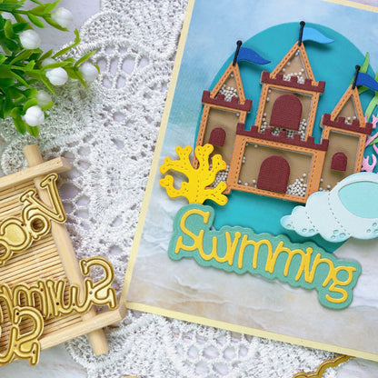 Summer Phrases Metal Cutting Dies