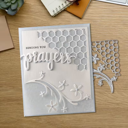 Honeycomb Floral Metal Cutting Dies