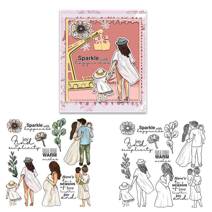 Family Time Clear Stamps