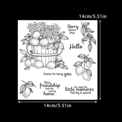 Fresh Lemons Dies & Stamps Set