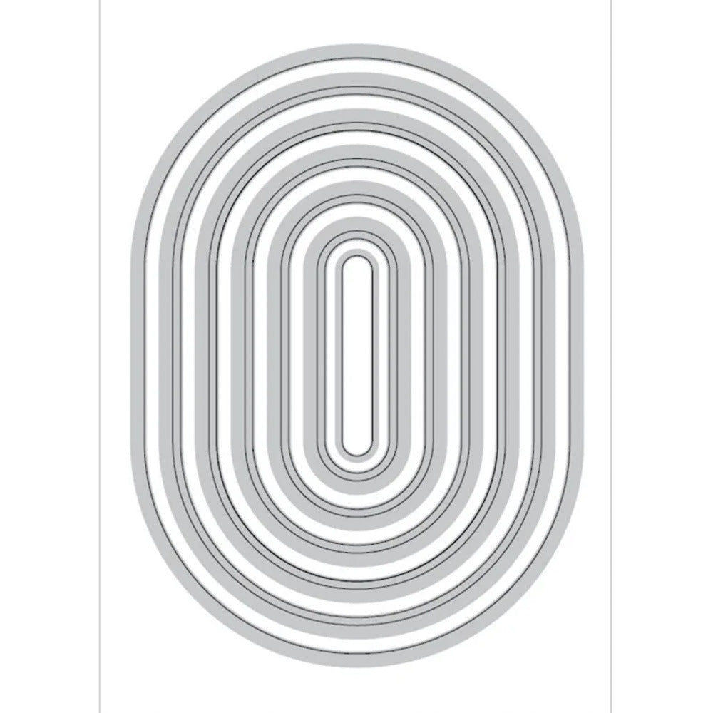 Oval Border Metal Cutting Dies