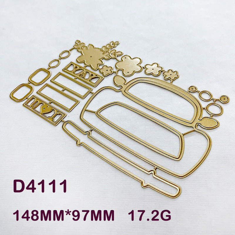 Fishing Sports Car Trip Metal Cutting Dies