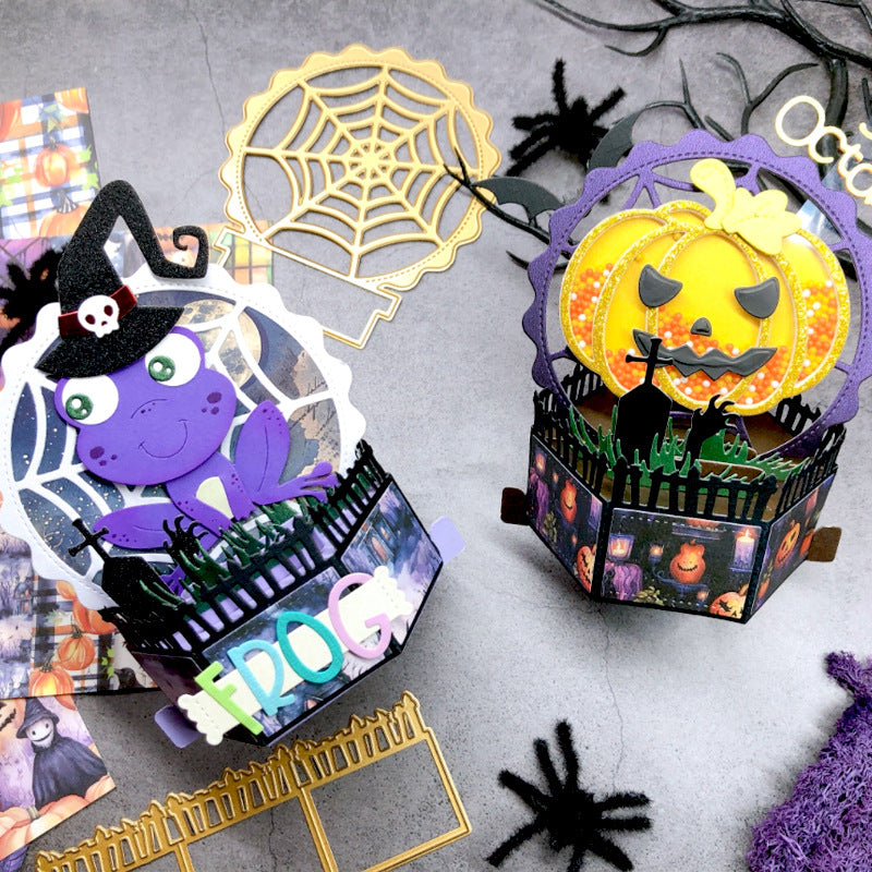 3D Halloween Card Metal Cutting Dies