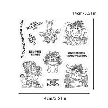Cute Animals Clear Stamps