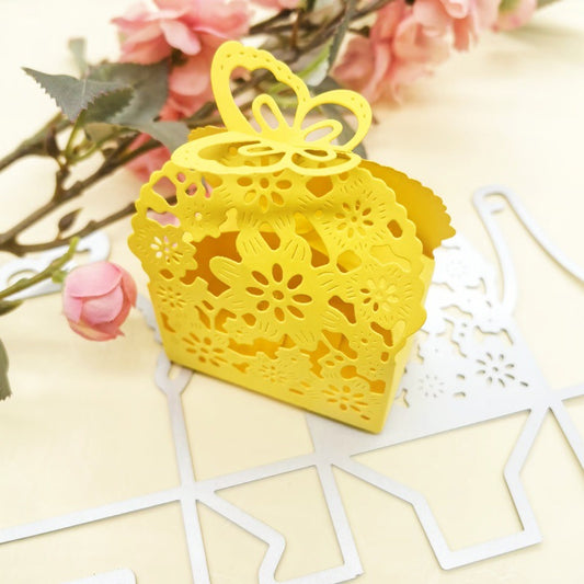 Butterfly Hollow Gift Box Metal Cutting Dies
