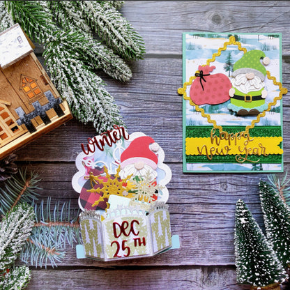 Christmas Gnome Metal Cutting Dies