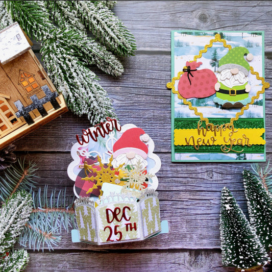 Christmas Gnome Metal Cutting Dies