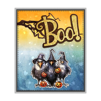 "BOO" Words Metal Cutting Dies
