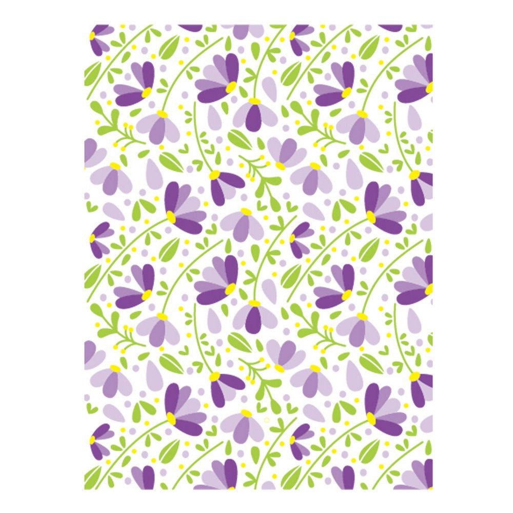 5 PCS Little Flowers Pattern DIY Painting Hollow Stencil