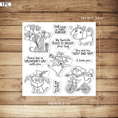 Valentine's Day Dog Dies & Stamps Set