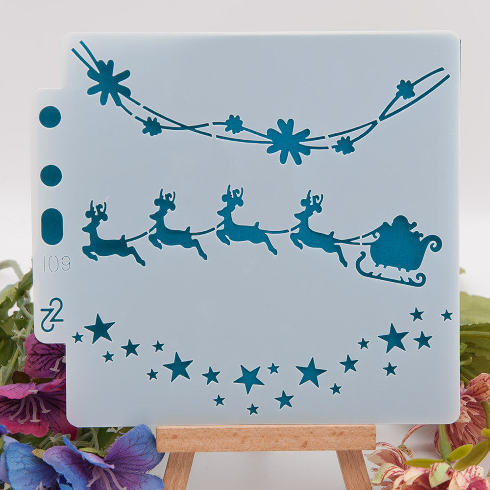 Christmas Decorative Hollow Stencil