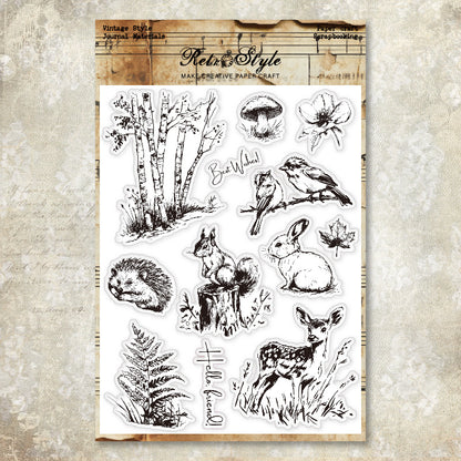 Various Patterns DIY Scrapbook Clear Stamps