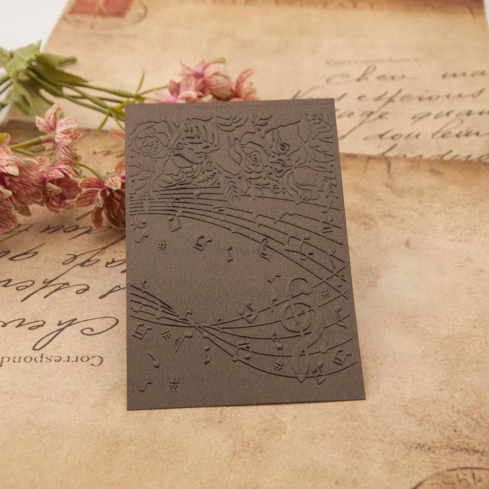 Decorative Background Pattern Plastic Embossing Folder