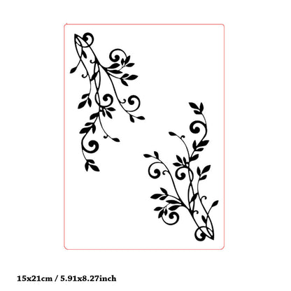 Decorative Background Pattern Plastic Embossing Folder