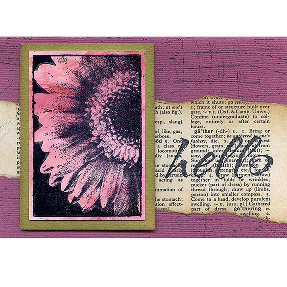 Floral Pattern Clear Stamps