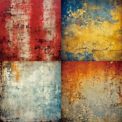 24PCS 6" Patina Scrapbook Paper & Cardstock