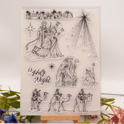 Arabian Camel Silicone Clear Stamps