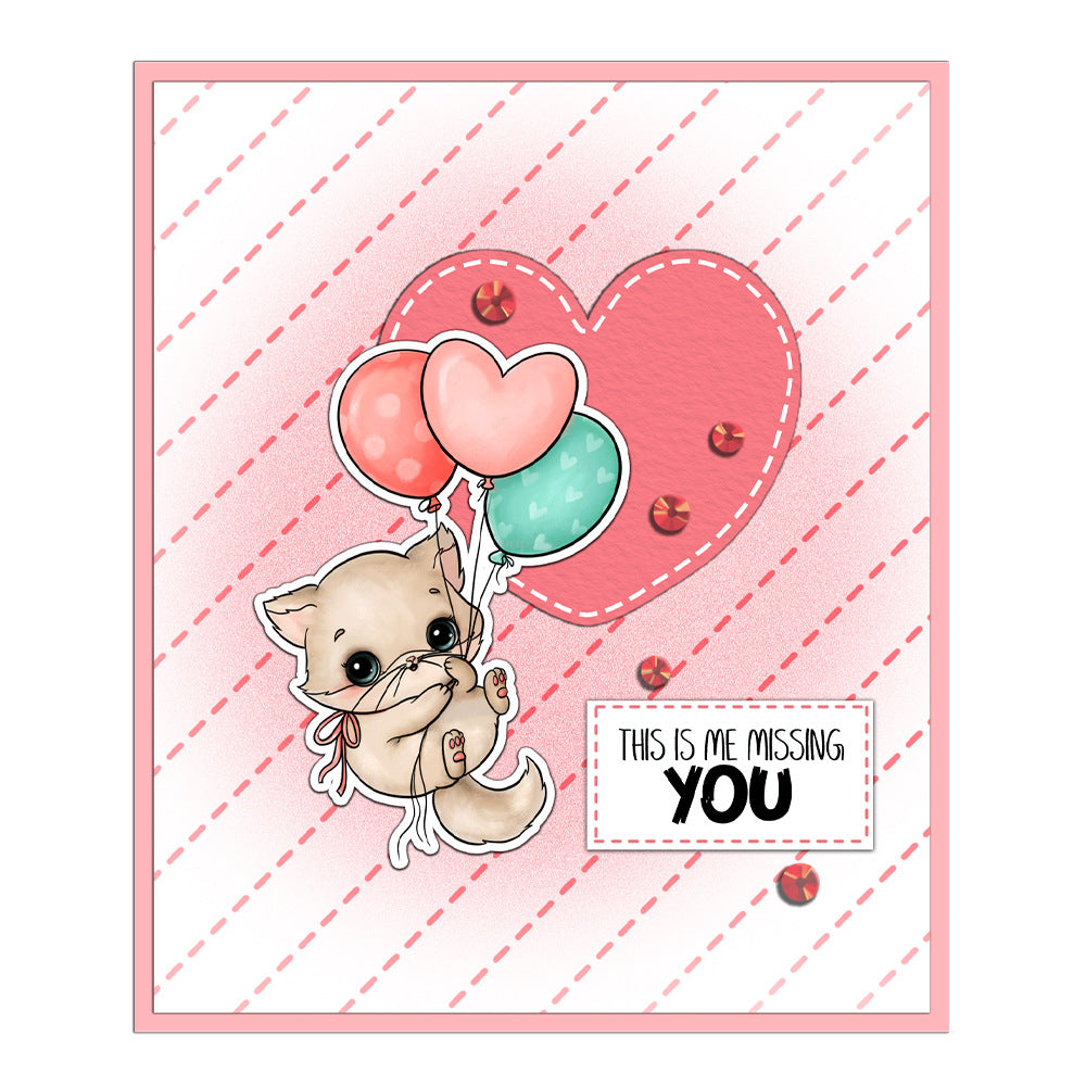 Valentine's Day Animals Clear Stamps