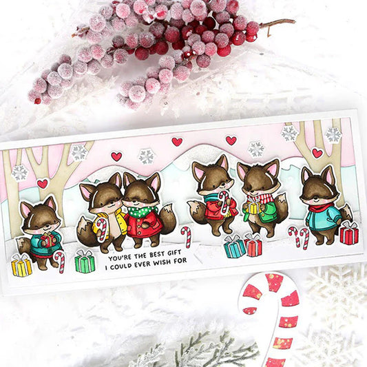 Christmas Animals Dies & Stamps Set