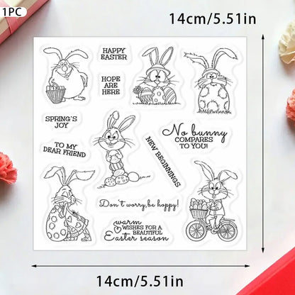 Easter Bunny Dies & Stamps Set