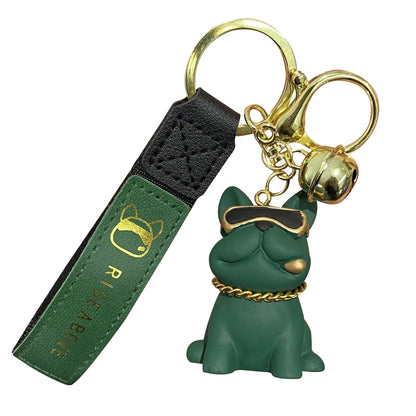 Trendy Bulldog Keychain