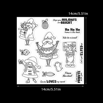 Santa Claus Dies & Stamps Set