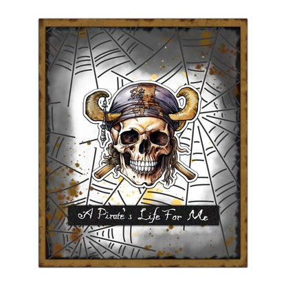 Skeleton Pirate Treasure Dies & Stamps Set