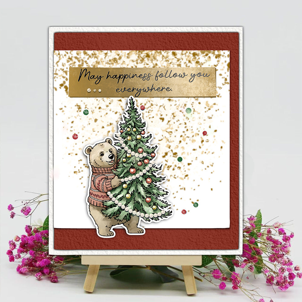 Christmas Animals Clear Stamps