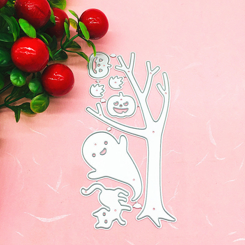 Halloween Ghost Pumpkin Cat Cutting Dies