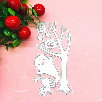 Halloween Ghost Pumpkin Cat Cutting Dies