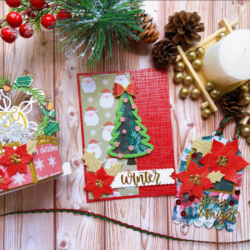 Christmas Flowers Metal Cutting Dies