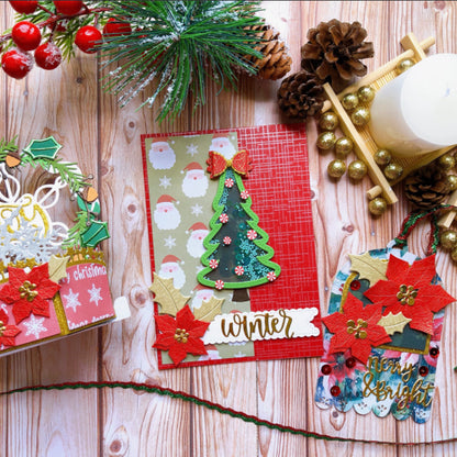 Christmas Flowers Metal Cutting Dies