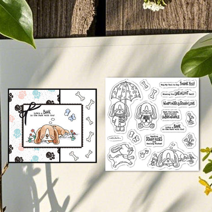 Cute Puppy Clear Stamps