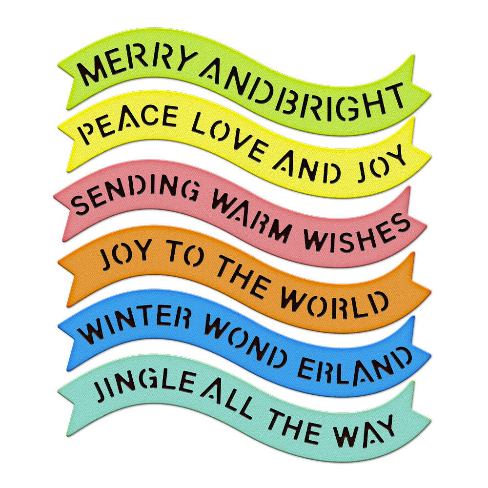 Encouraging Words Metal Cutting Dies