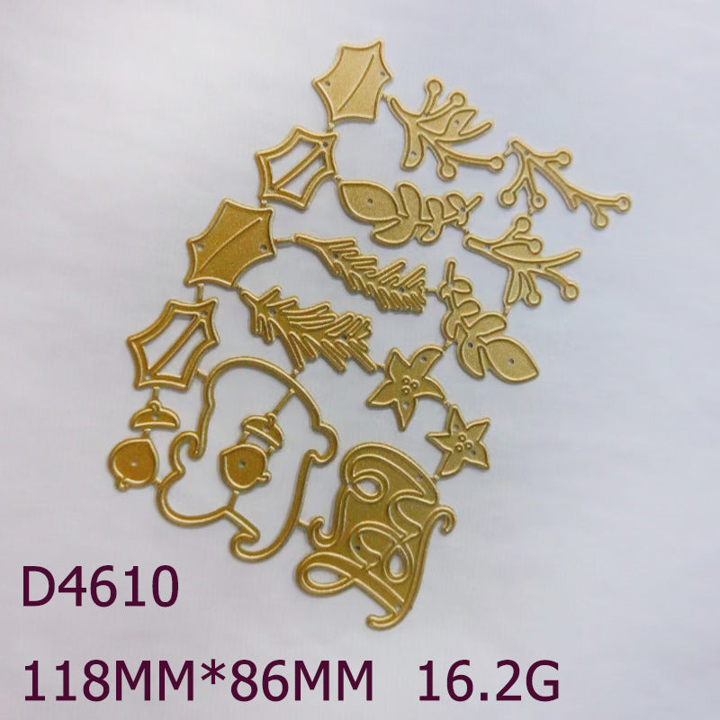 Christmas Wreath Metal Cutting Dies